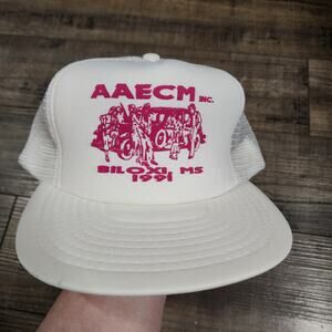 AAECM Biloxi Mississippi 1991 cap hat snapback souvenir cb